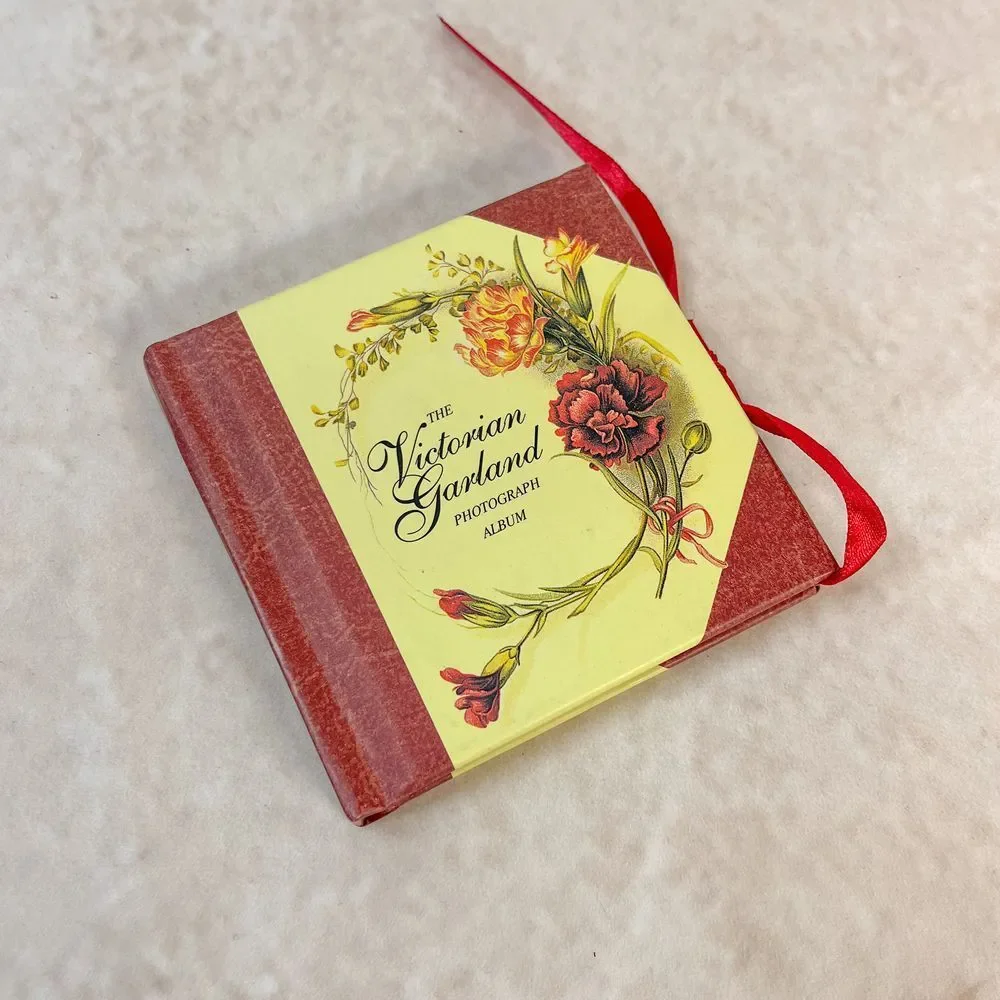 Vintage Mini Victorian Photo Album